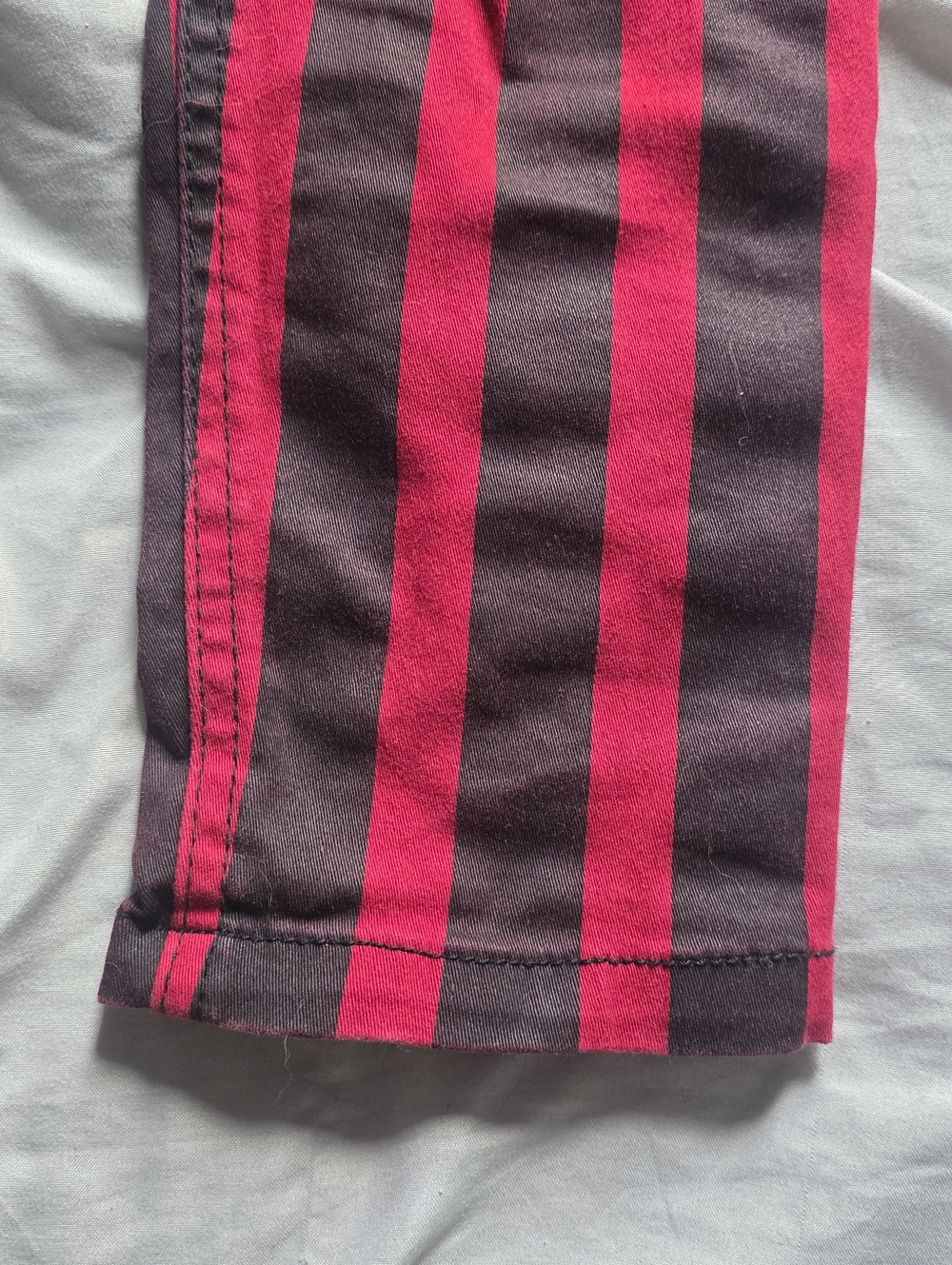 Royal Bones Daang Goodman Skinny Jeans Black Red Y2k - Picture 10 of 11